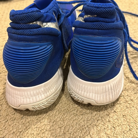 nike royal blue sneakers basketball size 13 - Picture 6 of 9